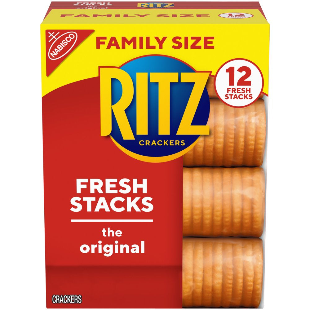 RITZ Fresh Stacks Original Crackers, Family Size, 17.8 Oz