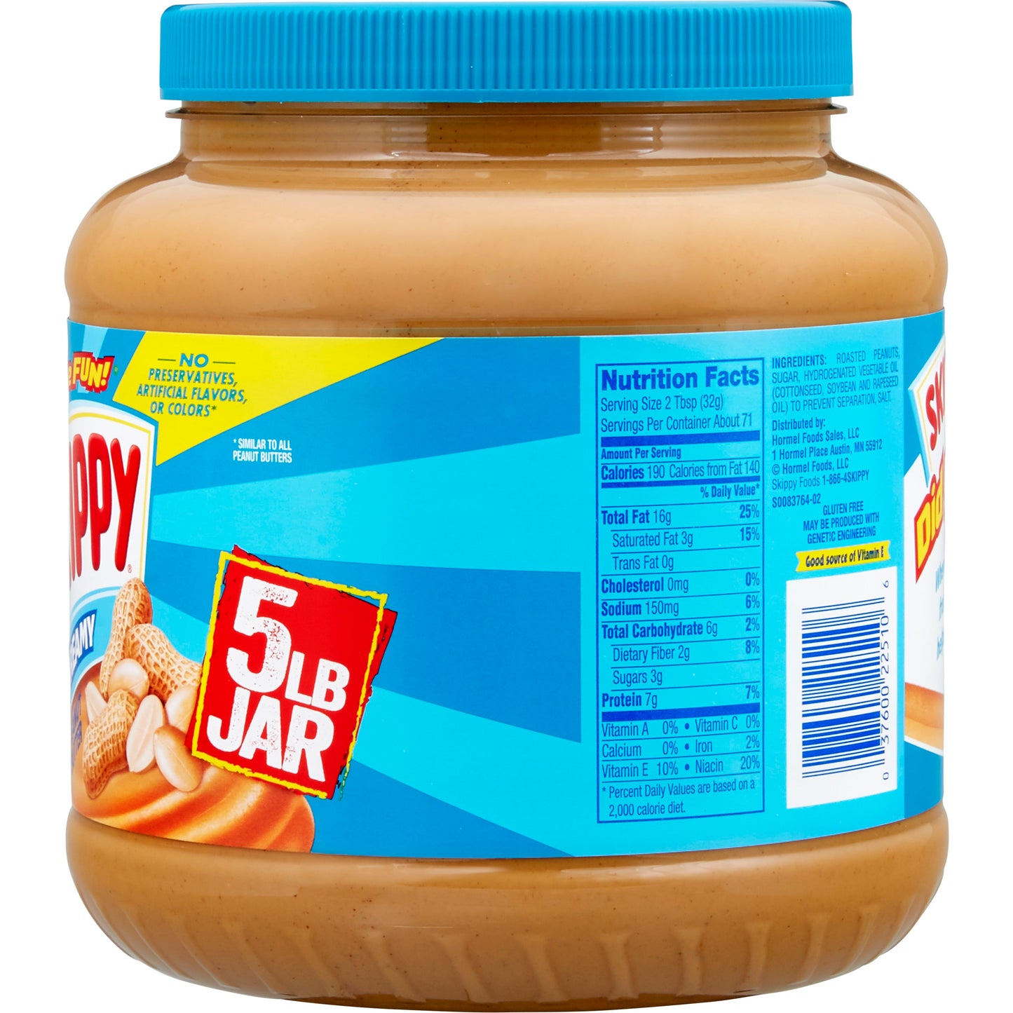 SKIPPY Creamy Peanut Butter 80 oz