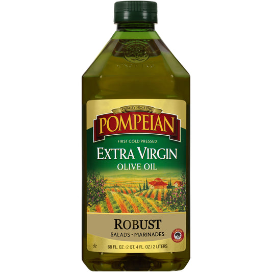 Pompeian Robust Extra Virgin Olive Oil - 68 fl oz