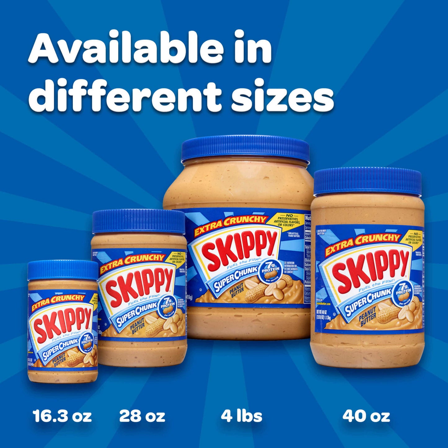 SKIPPY SUPER CHUNK Peanut Butter Twin Pack 2